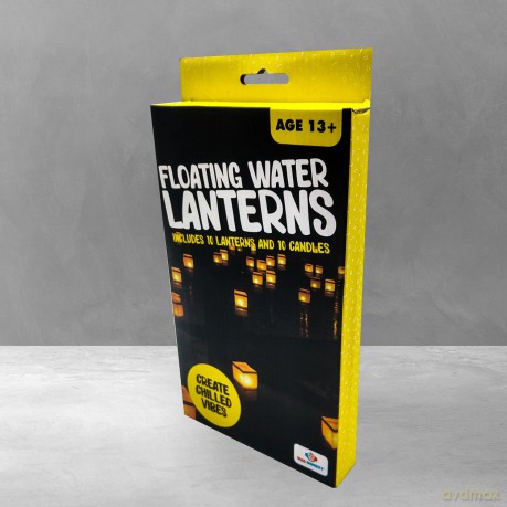 Mad Monkey - Water lanterns (pack of 10) - 11cm x 11cm x 11cm