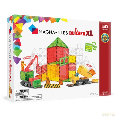 MAGNA-TILES - Builder XL 50 pcs (90289)