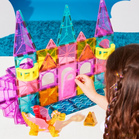 MAGNA-TILES - Castle Deluxe 48 Piece Set (90291)