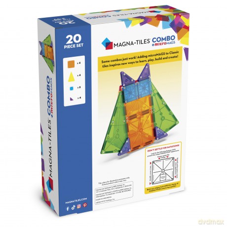 Magna-Tiles - microMAGS Combo 20 pcs (90292)
