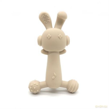 Magni - Teether with tactile surfaces, beige - (5736)