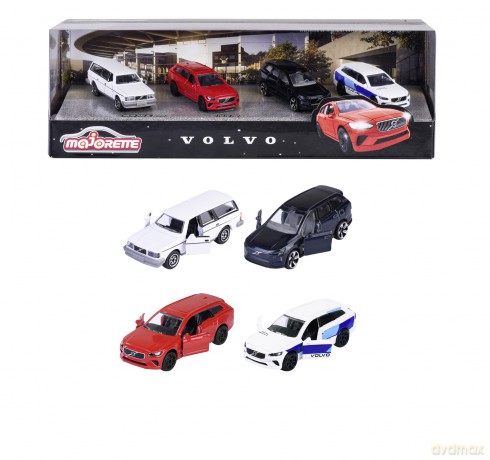 Majorette - Premium Cars Volvo 4 Pieces Giftpack (212057615SD1)