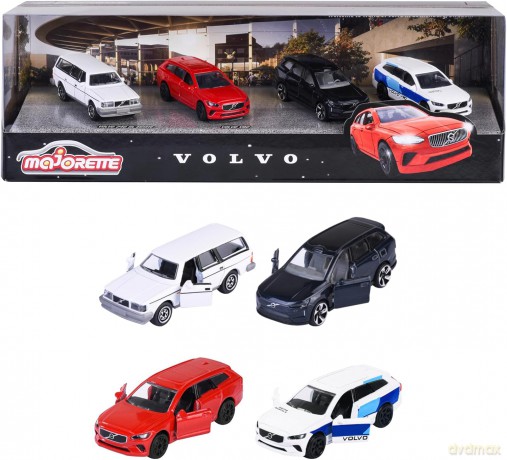 Majorette - Premium Cars Volvo 4 Pieces Giftpack (212057615SD1)
