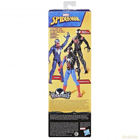 Marvel - Venom vs Titan Spider-Man Action Figure (G0941)