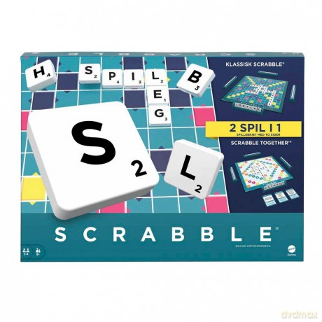 Mattel Games - Scrabble ORIGINAL Denmark - (967-2407)