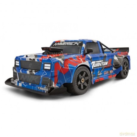 Maverick - Flux 4S 1/8 4WD Race Truck - Blue/Red (150312)