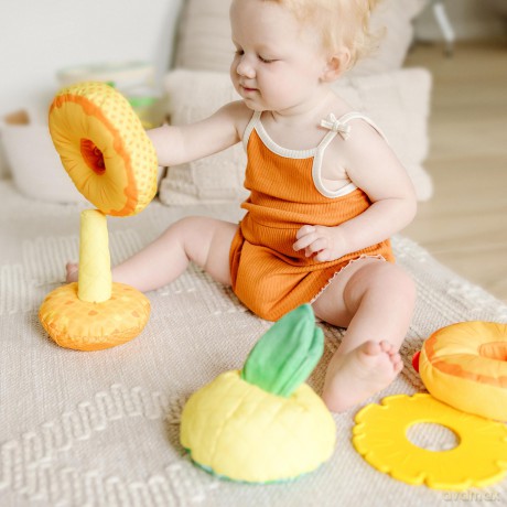 Melissa and Doug - Pineapple Soft Stacker - (30743)
