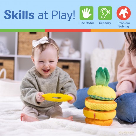 Melissa and Doug - Pineapple Soft Stacker - (30743)