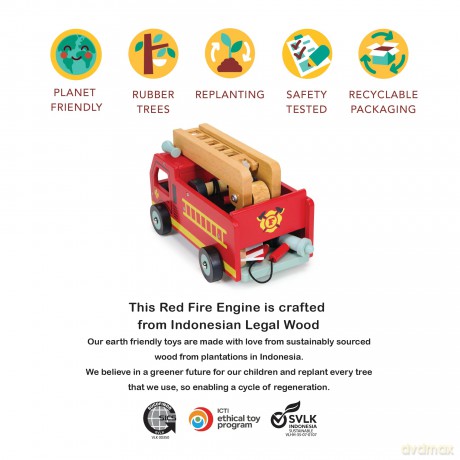 Mentari - Red Fire Engine (MT7902)