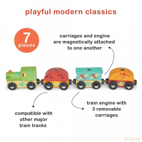 Mentari - Train - Dinosaurs - (MT7742)