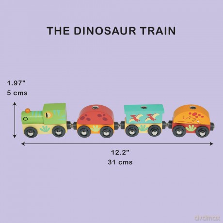 Mentari - Train - Dinosaurs - (MT7742)