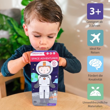 mierEdu - Magnetic Hero Box - Space Adventurers - (ME082)