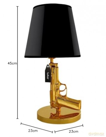 Mikamax - Golden Gun Lamp