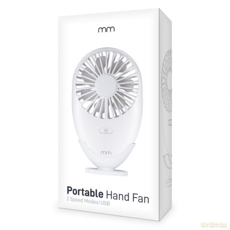 Mikamax - Portable Hand Fan - White