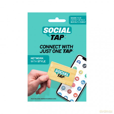 Mikamax - Social Taps - Bamboo Card