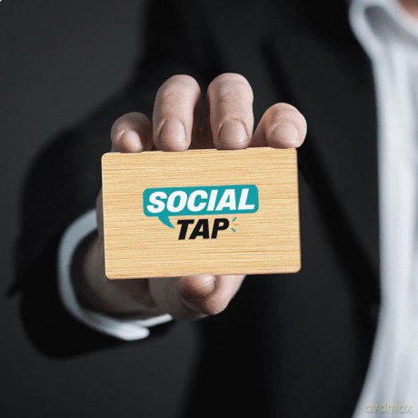 Mikamax - Social Taps - Bamboo Card