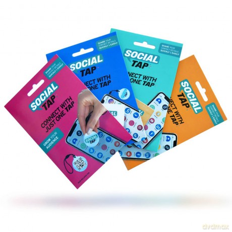 Mikamax - Social Taps - White Card