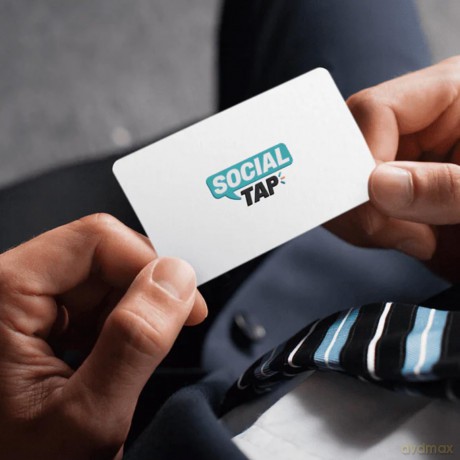 Mikamax - Social Taps - White Card