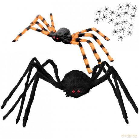 Mikamax - XXL Spider Halloween Decoration