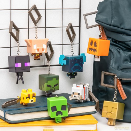 Brelok niespodzianka Minecraft Backpack Buddies Series 3 (Assorted)