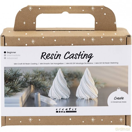 Mini Craft Kit - Resin Casting - Christmas trees (977711)