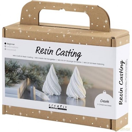 Mini Craft Kit - Resin Casting - Christmas trees (977711)
