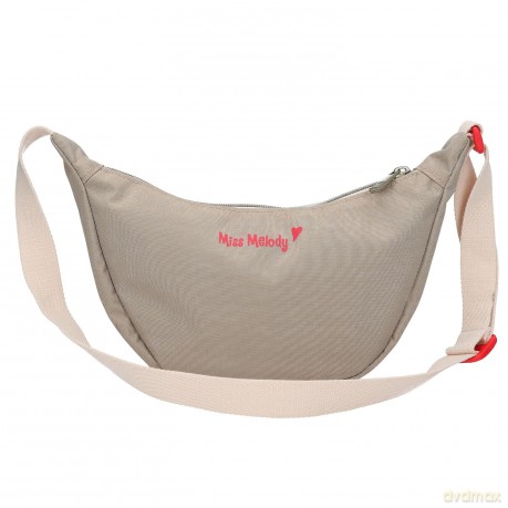 Miss Melody - Small Halfmoon Shoulderbag POPPY SAND - Beige