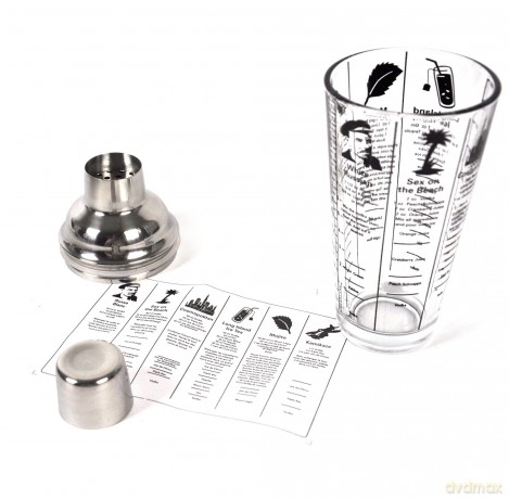 Mix Master Cocktail Shaker 16OZ (BA22)