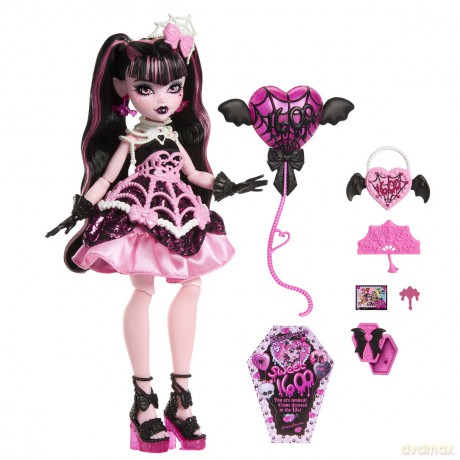 Monster High - Scary Sweet Birthday Draculaura Doll (JBG74)
