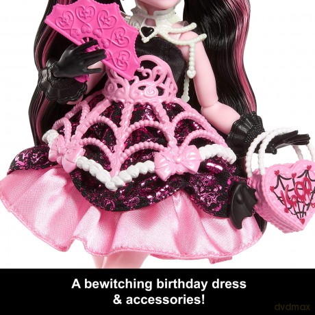Monster High - Scary Sweet Birthday Draculaura Doll (JBG74)