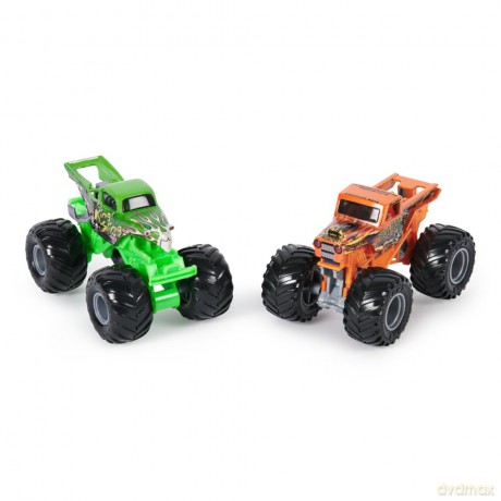 Monster Jam - 1:64 Die Cast 2 pack - Bog Hog Vs King Sling