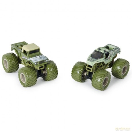 Monster Jam - 1:64 Die Cast 2 pack - Shaker vs Soldier Fortune