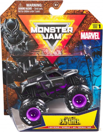 Monster Jam - 1:64 Marvel Single - Black Panther (6071335)