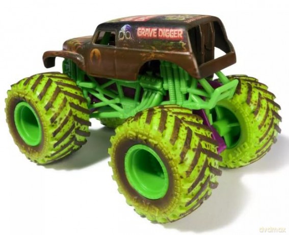 Monster Jam - 1:64 Mud Blasters - Grave Digger