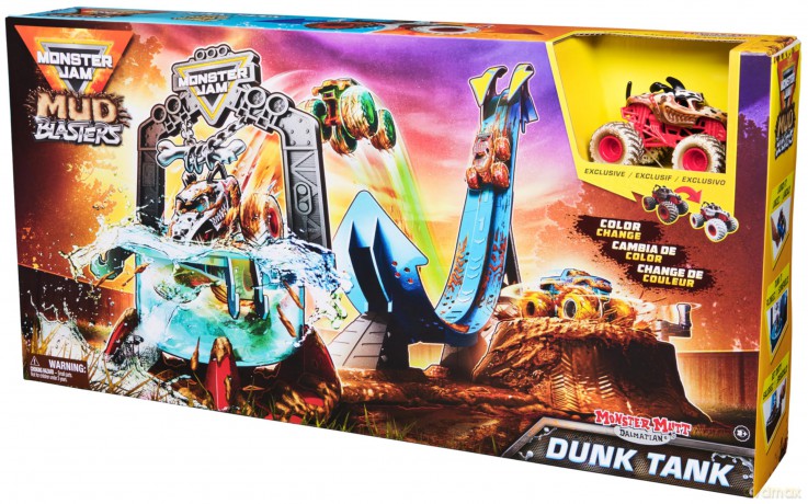 Monster Jam - 1:64 Mud Blasters Dunk Tank Playset - (6072014)