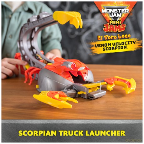 Monster Jam - Mini 1:87 Scorpion Playset (6069752)