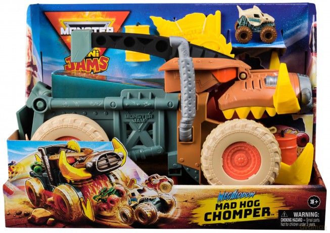 Monster Jam - Mini Mad Hog Sweeper Playset - (6071776)