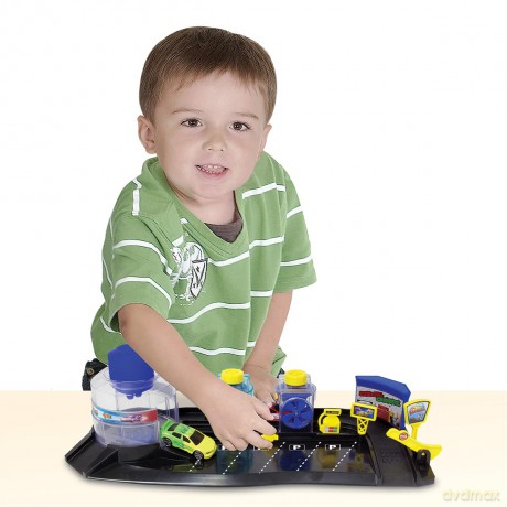 Motormax - Twisters Colour Change Car Wash Playset (22411)