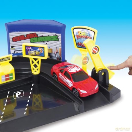 Motormax - Twisters Colour Change Car Wash Playset (22411)