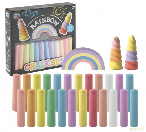 Moxy - Rainbow chalk set 27 chalks (610008)