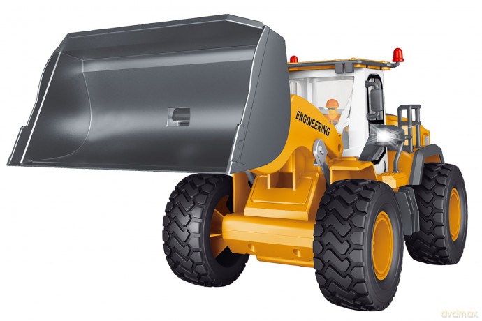 MX R/C Constructions - Bulldozer R/C 1:18 2,4GHz, 3,7V Li-Ion, 9 channels (471469)