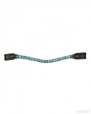 My Hobby Horse - Browband blue stones (MHH021002)