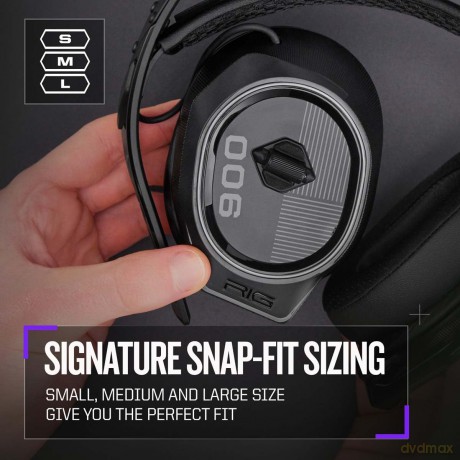 Nacon - Rig Wireless Headset 900 Max HS - Black