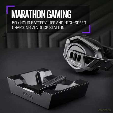 Nacon - Rig Wireless Headset 900 Max HS - Black