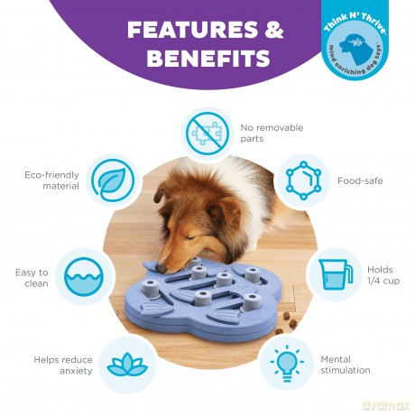 NINA OTTOSEN - Dog Hide N Slide Composite - Purple/Natural