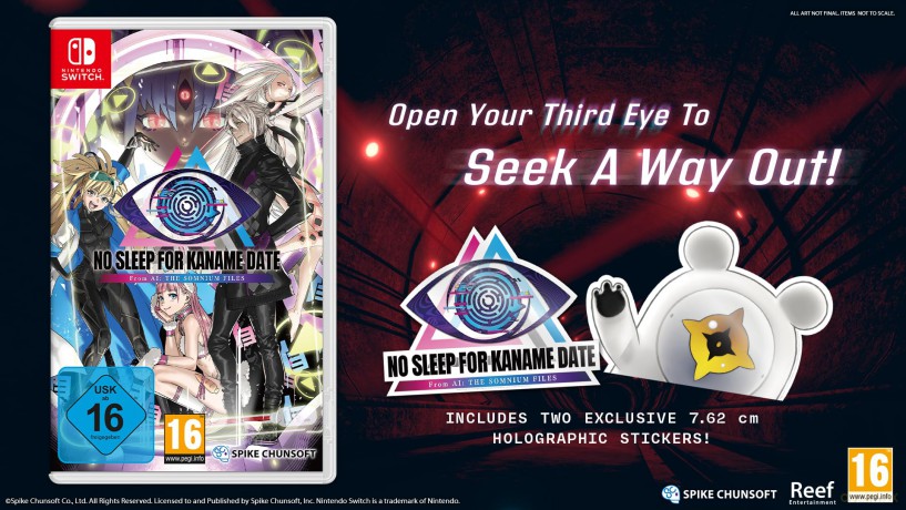 No Sleep For Kaname Date From AI The Somnium Files Aiba Edition