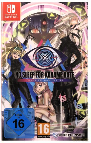 No Sleep For Kaname Date From AI The Somnium Files Aiba Edition