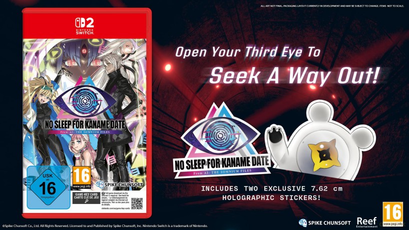 No Sleep For Kaname Date From AI The Somnium Files Aiba Edition