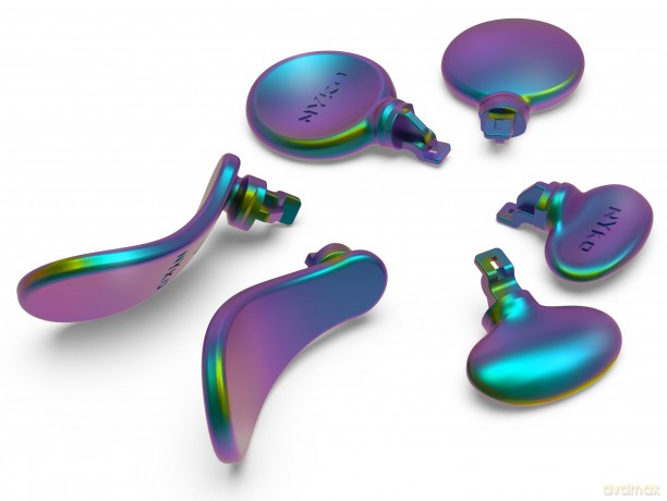 Nyko Edge Paddles Rainbow