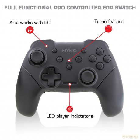 Nyko Wireless Core Controller (Black)